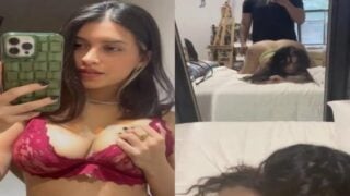 इंडियन सेक्सी गर्लफ्रेंड की हॉट सेक्स एमएमएस ओयो रूम में दोस्त साथ